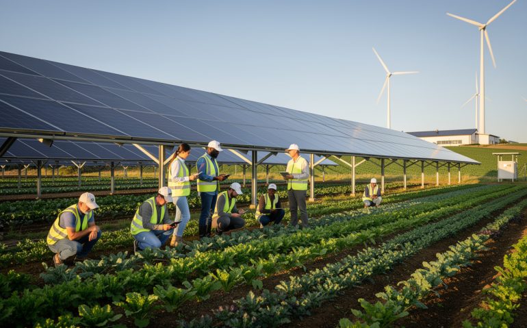 découvrez comment veles énergies soutient les agriculteurs en combinant agrivoltaïsme et énergies vertes pour relever les défis économiques et climatiques.