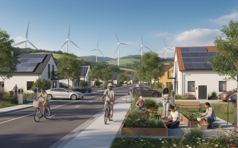 découvrez comment cette commune a atteint 90 % d'autonomie énergétique, devenant un modèle inspirant pour la transition écologique et le développement durable.