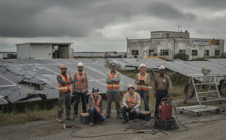 découvrez comment la crise actuelle dans le secteur de l'énergie solaire menace des milliers d'emplois en raison d'un manque de stratégie claire et les enjeux pour l'avenir de cette filière essentielle.