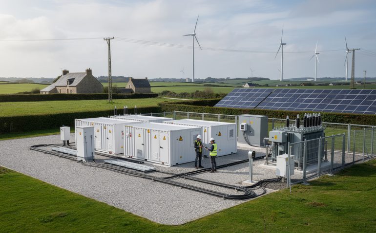 découvrez comment rte en bretagne teste une batterie innovante pour stabiliser le réseau électrique et gérer efficacement les pics d'énergie renouvelable.