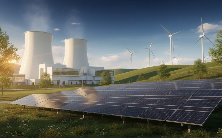 découvrez le rapport recommandant au gouvernement d'investir dans le nucléaire, l'éolien et le photovoltaïque pour promouvoir une énergie durable et respectueuse de l'environnement.