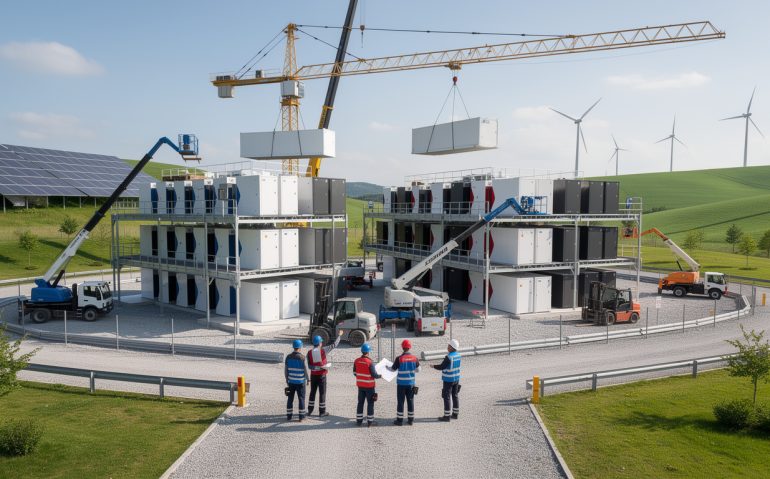 entech et eiffage énergie systèmes collaborent pour construire deux centrales innovantes de stockage d'énergie, renforçant l'avenir des énergies renouvelables et la transition énergétique.