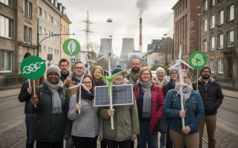 découvrez comment des citoyens en allemagne s'engagent activement pour dénoncer les obstacles ralentissant la transition énergétique et promouvoir un avenir durable.